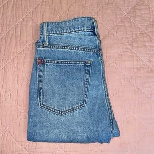 BDG slim straight cropped jeans